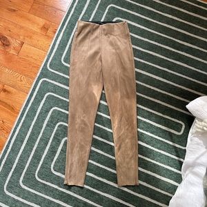 Zara Suede Pants size XS